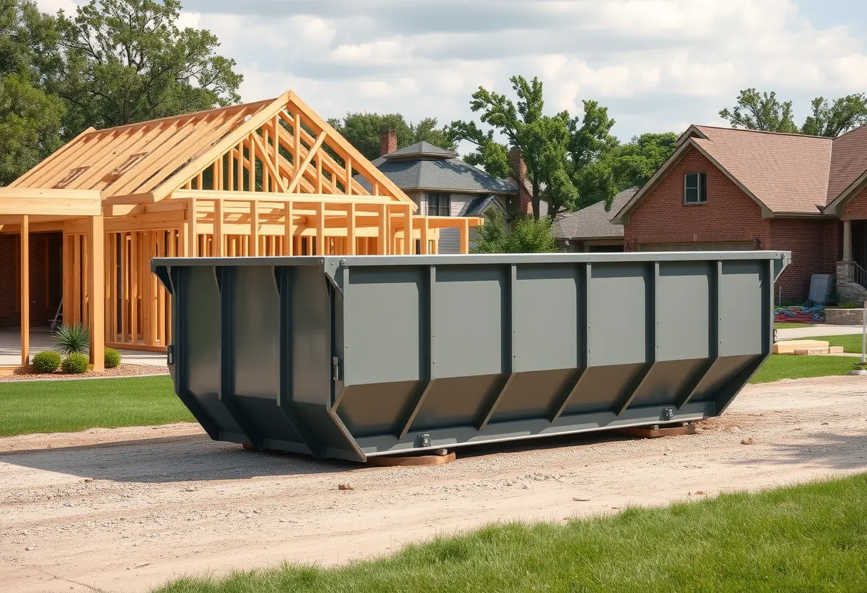 Construction Dumpster Rental in Davenport, IA