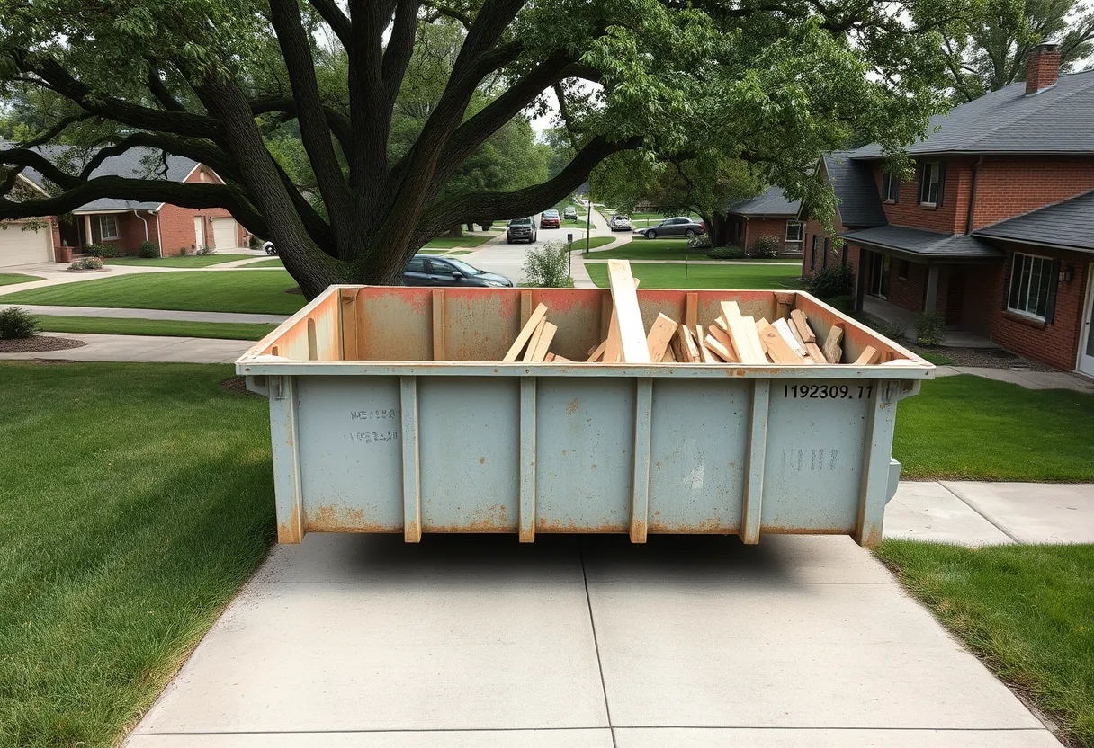 Residential Dumpster Rental in Davenport, IA