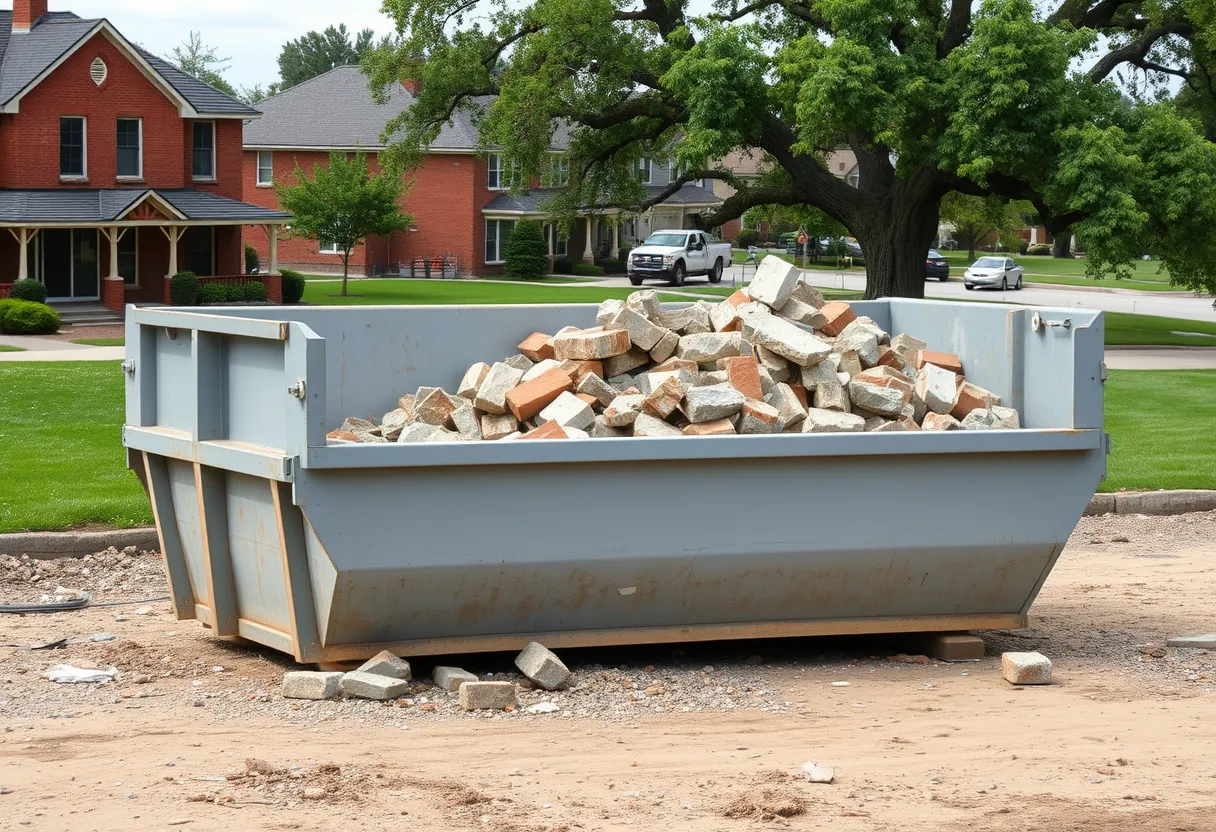 Concrete & Heavy Debris Dumpsters in Davenport, IA